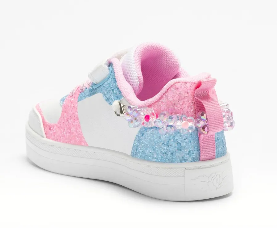 Lelli Kelly Girls Sneaker Gioello New White/Rosa