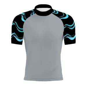 Little Waves - Men's Surf UPF50  Short Sleeve Rash Guard