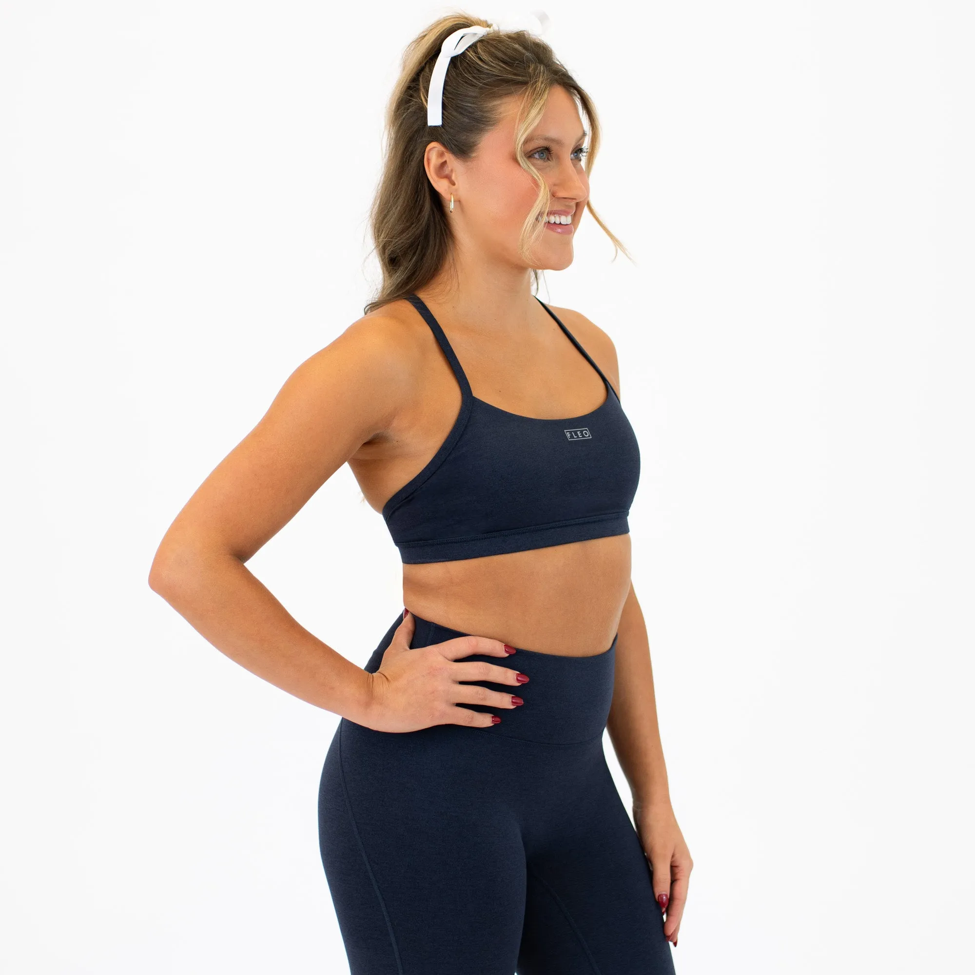 Loop Back Sports Bra - Light Support
