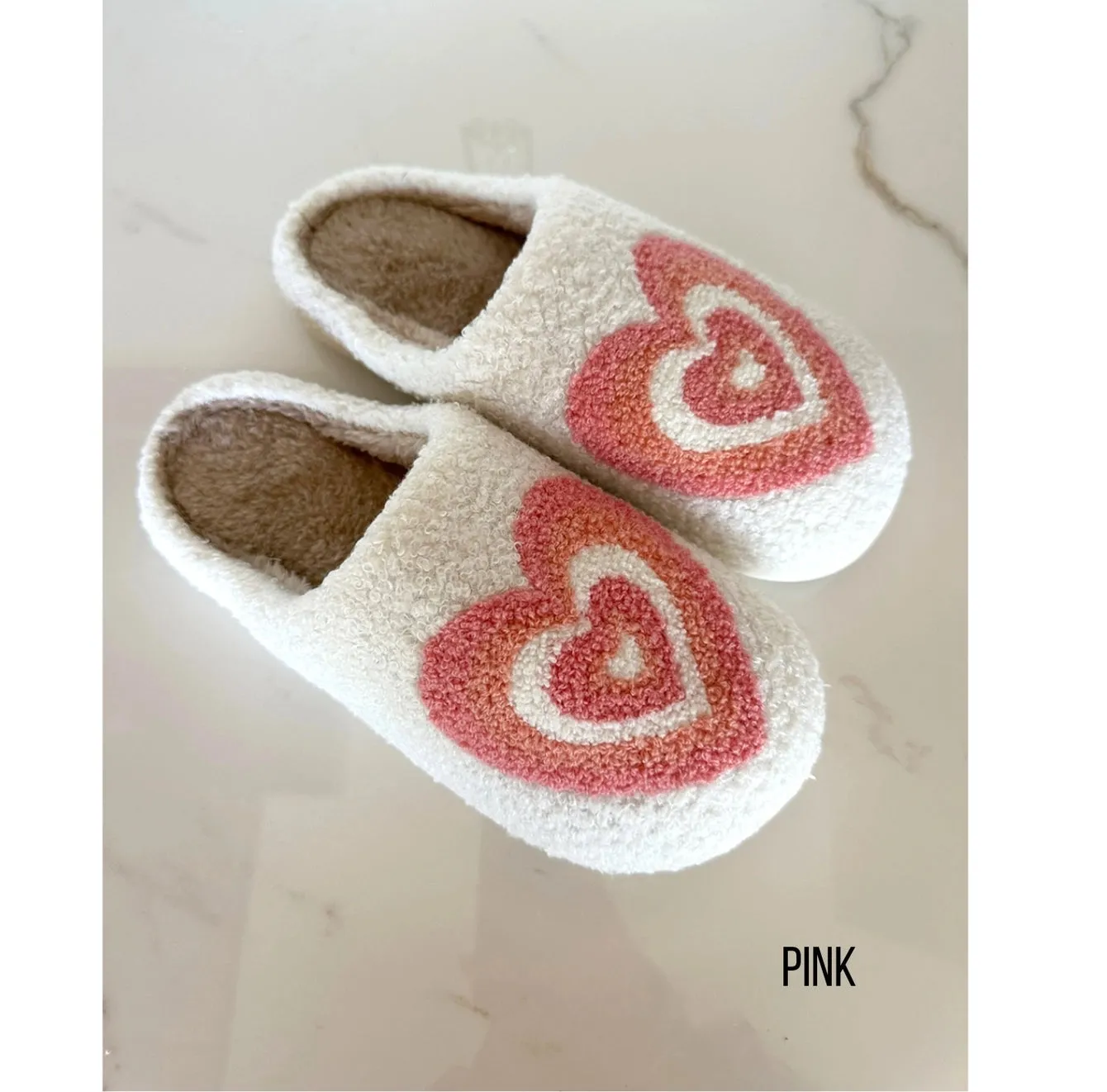 LoveLina - Cozy Heart Slippers