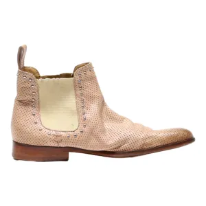 MELVIN & HAMILTON Ankle Boots Beige Synthetic Womens UK 5