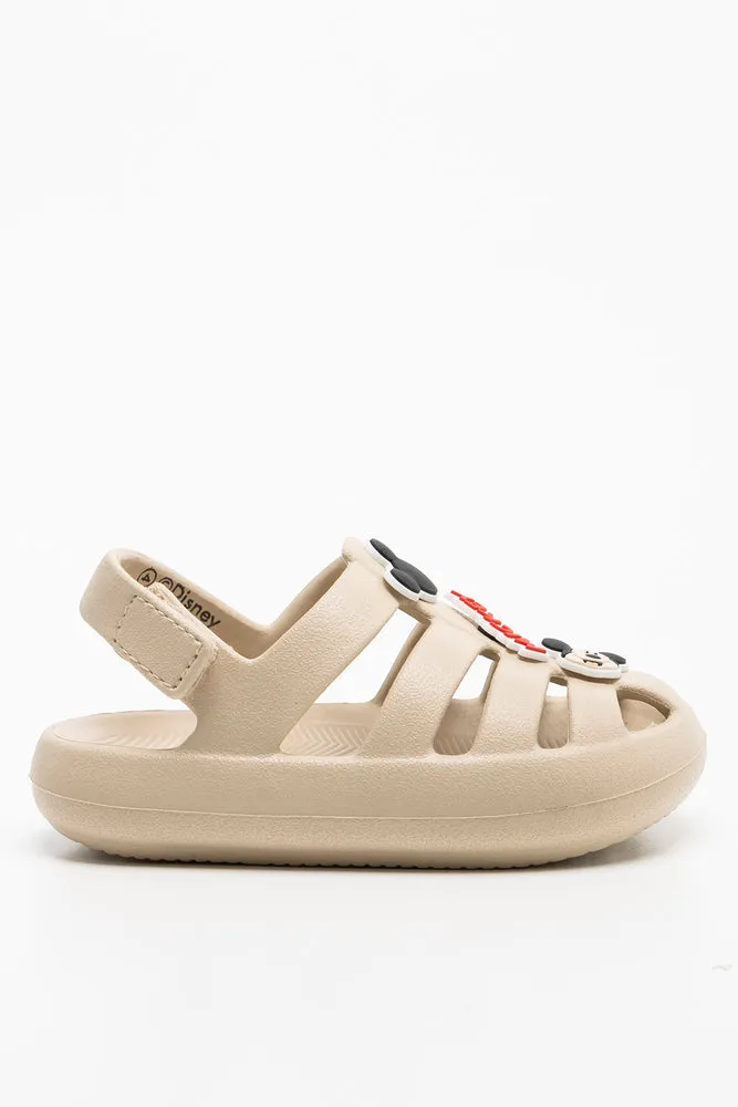 Mickey Mouse Sandal Cream