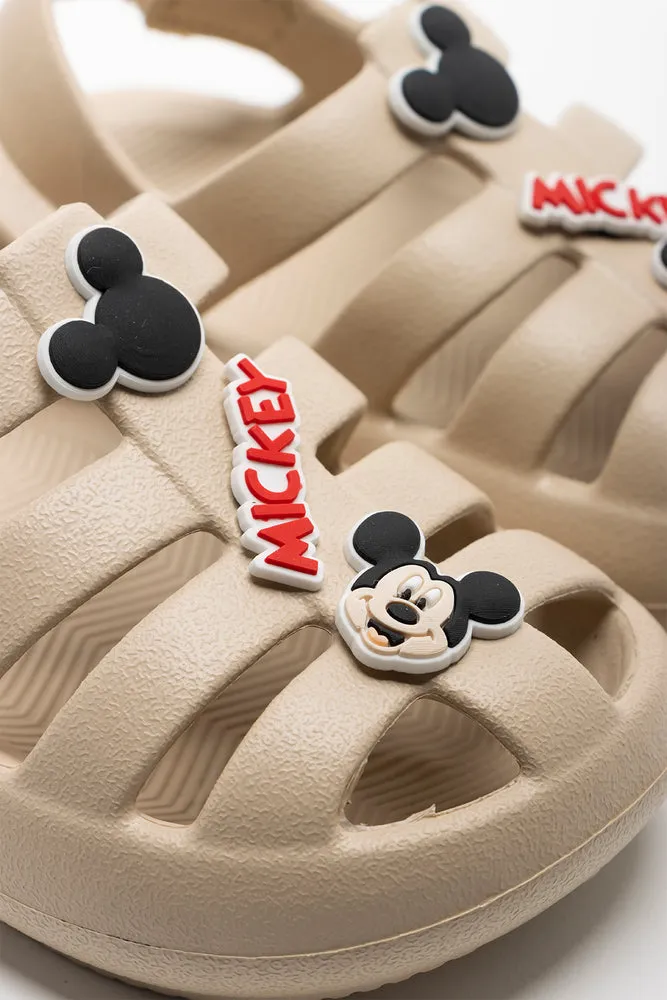Mickey Mouse Sandal Cream