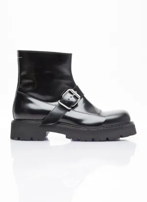 MM6 Maison Margiela Buckle Ankle Boots