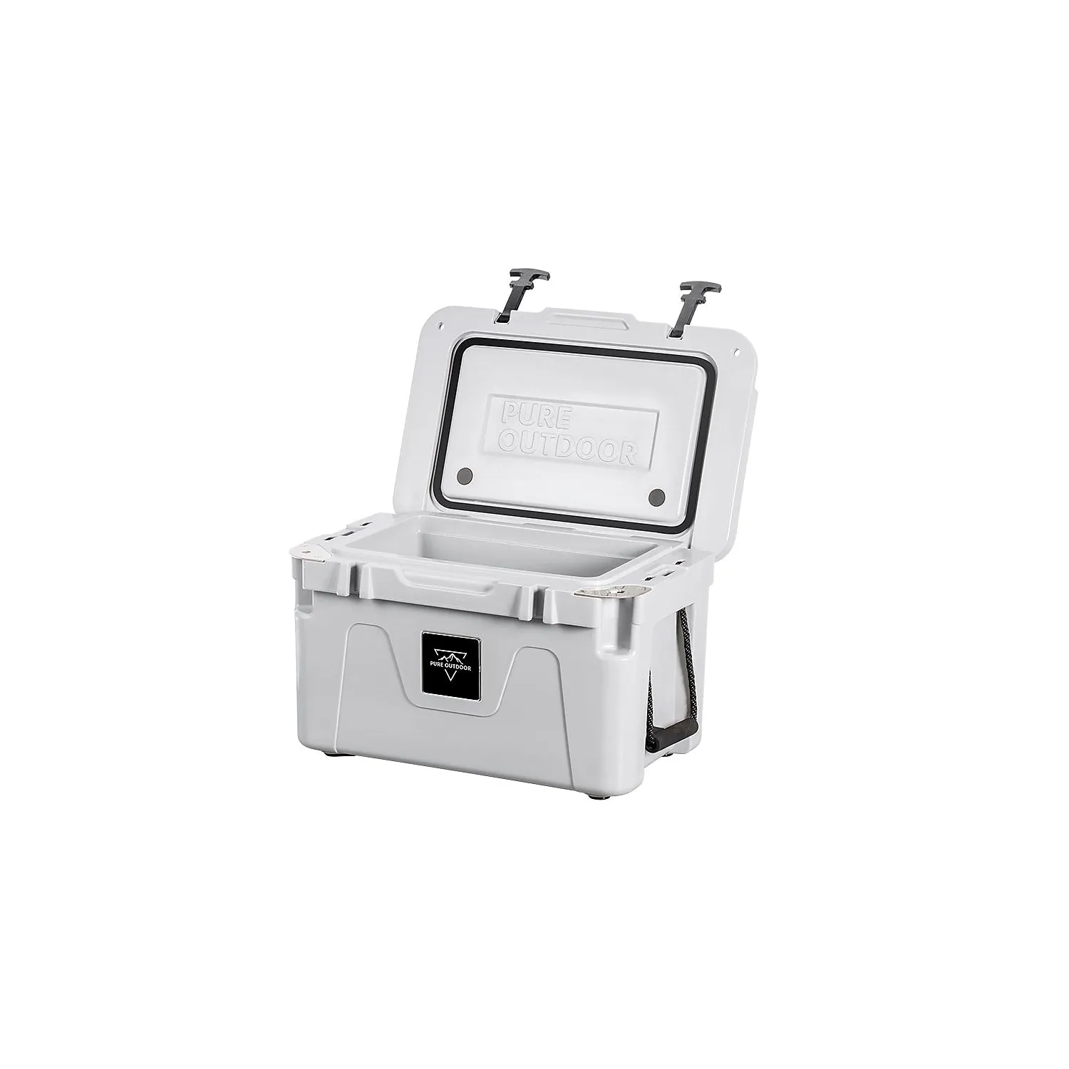 Monoprice 25 ltr Hard Sided Ice Chest Cooler, Gray