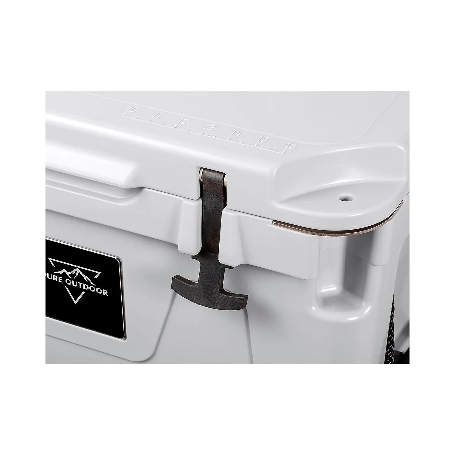 Monoprice 25 ltr Hard Sided Ice Chest Cooler, Gray