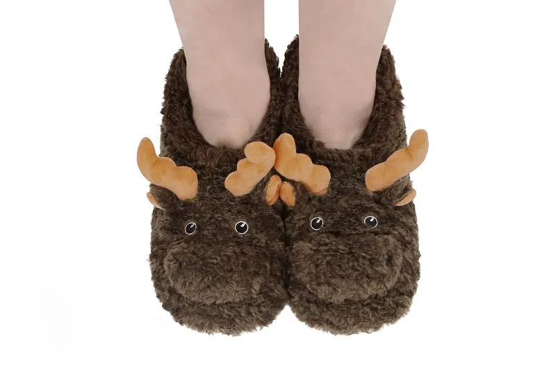 Moose Slipper Skid Resistant