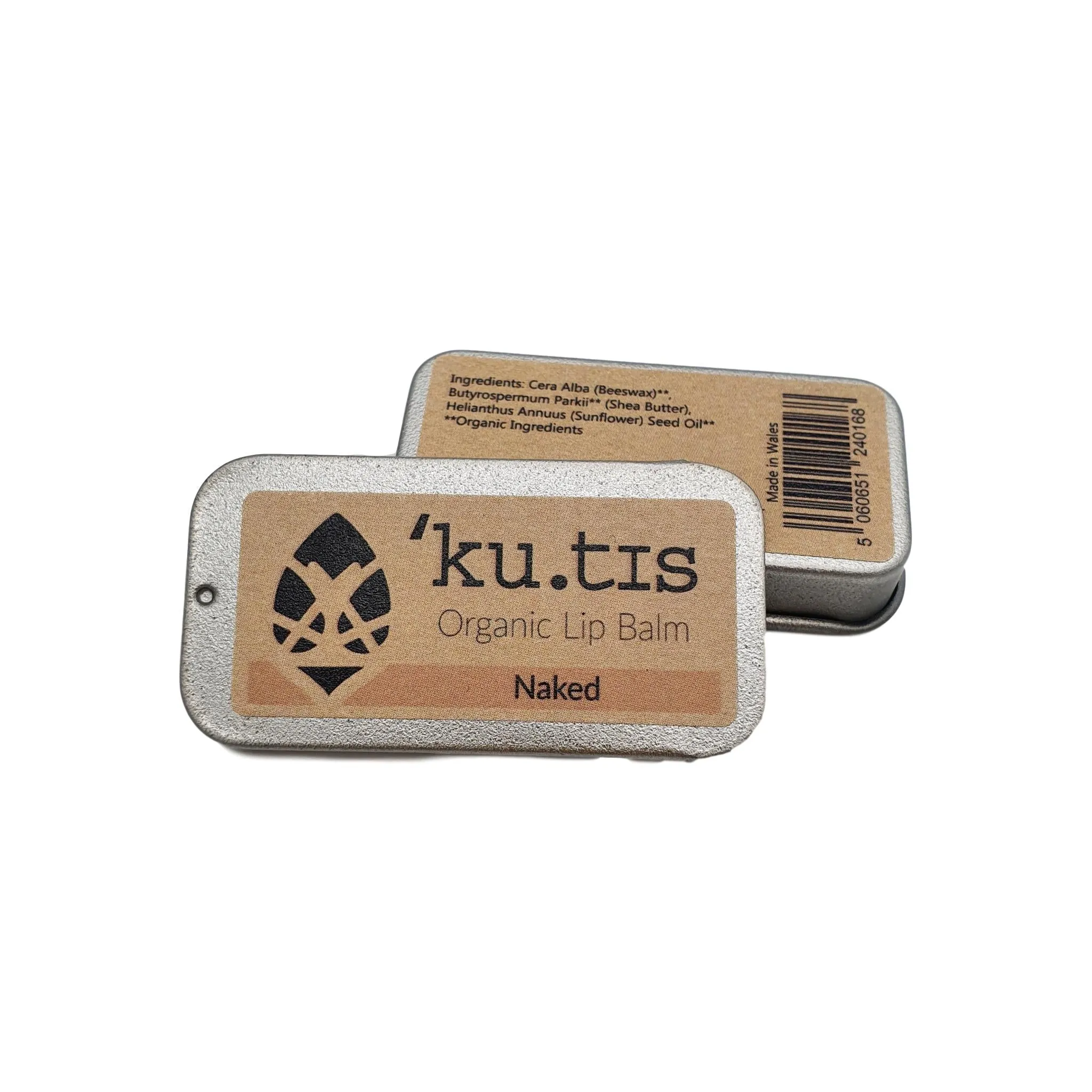 Naked Lip Balm Fragrance Free 8g