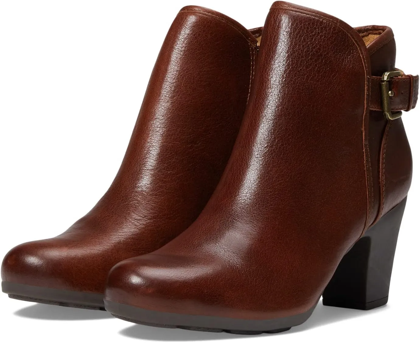 Namari Comfortiva ankle boots, Rooibos Red