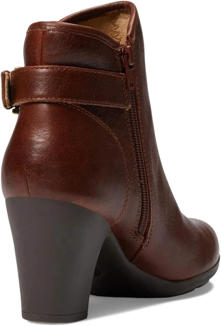 Namari Comfortiva ankle boots, Rooibos Red