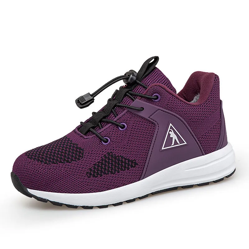 Nanccy Plush Anti Slip Casual Warm Walking Shoes