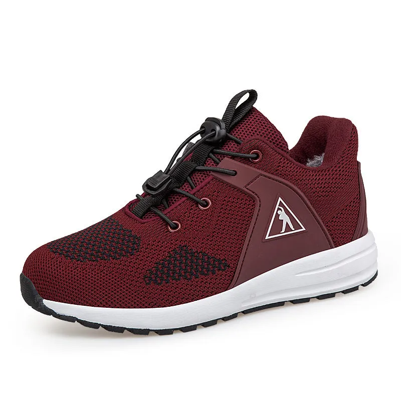 Nanccy Plush Anti Slip Casual Warm Walking Shoes