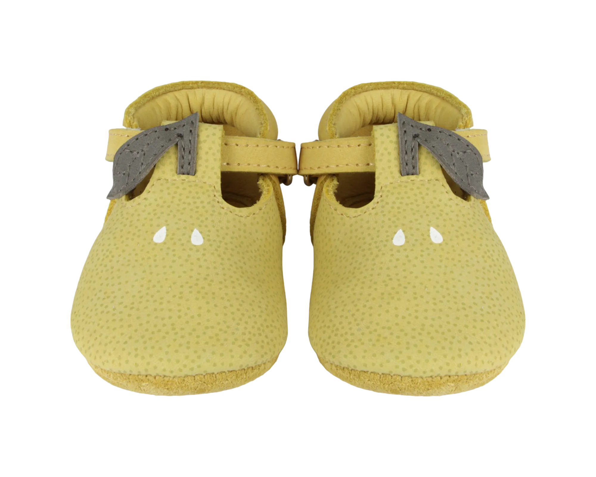 Nanoe Shoes | Lemon | Canary Dotted Nubuck