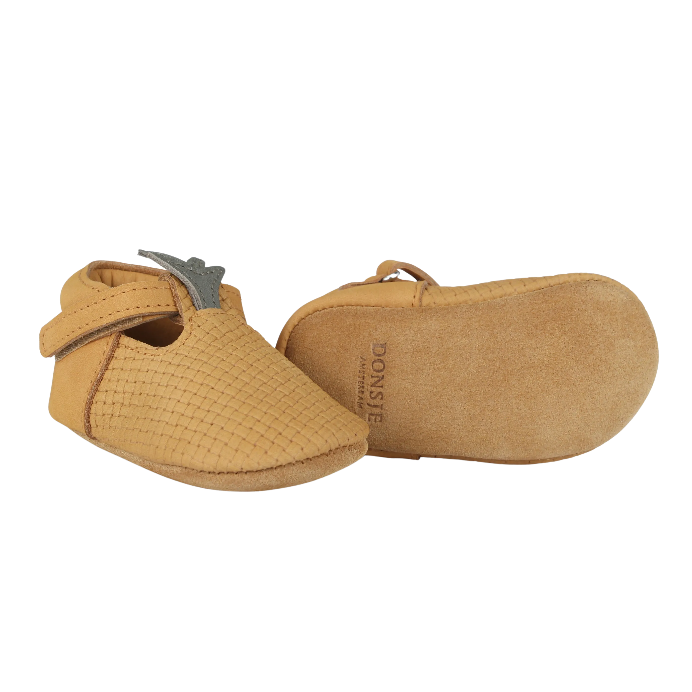 Nanoe Shoes | Pineapple | Caramel Stamped Nubuck