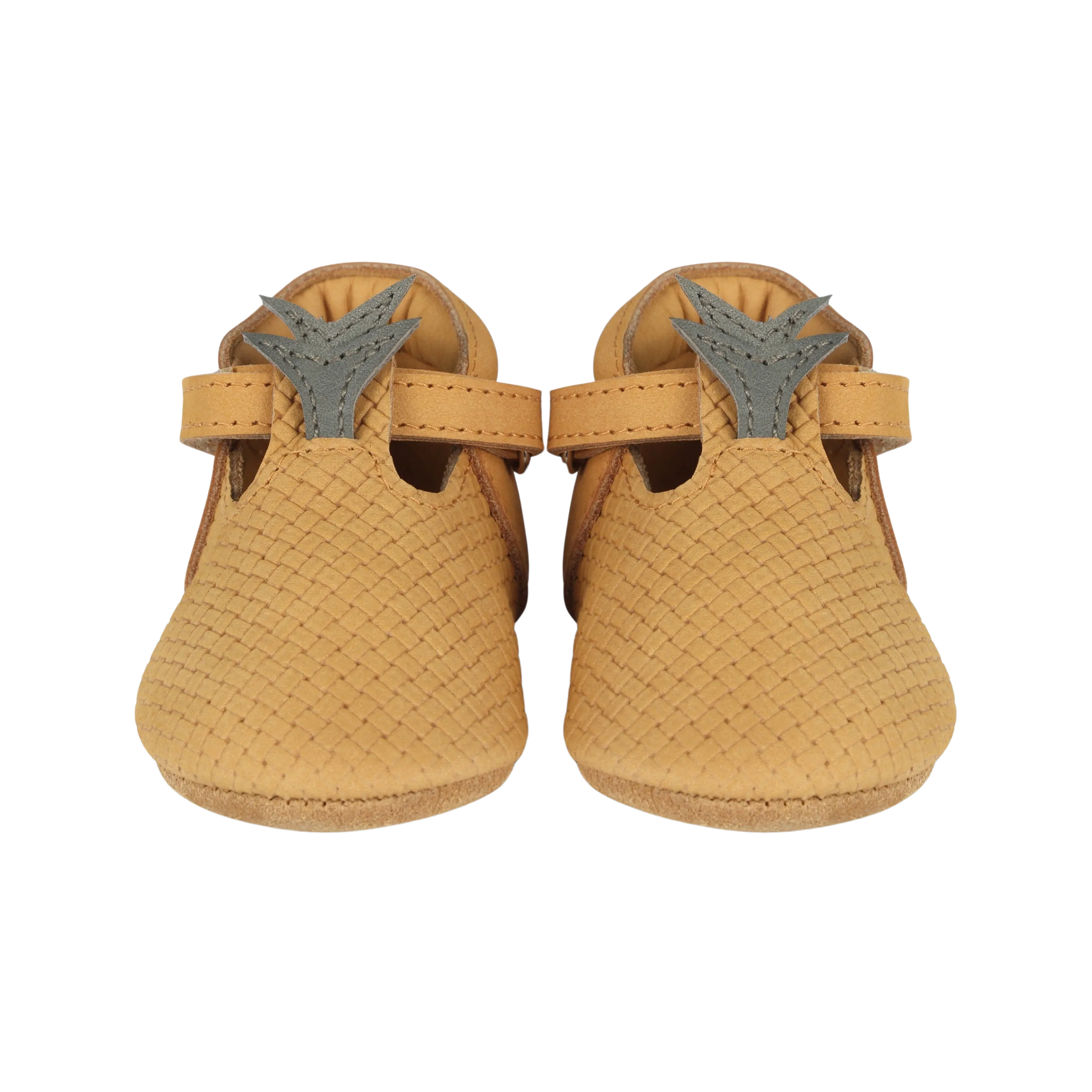 Nanoe Shoes | Pineapple | Caramel Stamped Nubuck