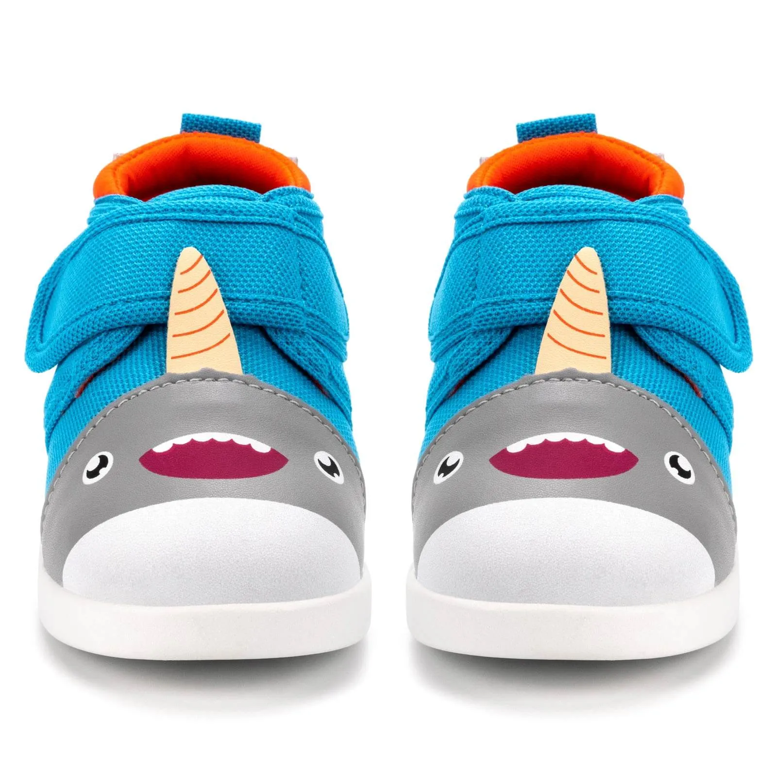 Narwhal Squeaky Toddler Shoes | Blue