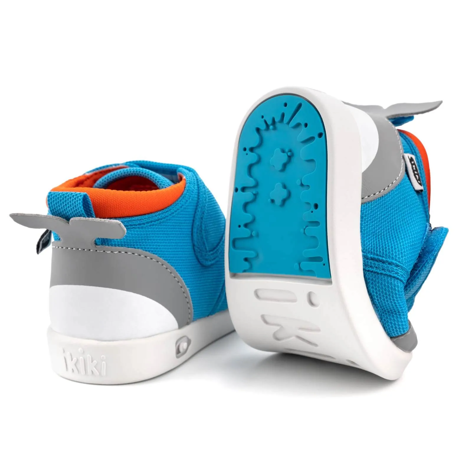 Narwhal Squeaky Toddler Shoes | Blue