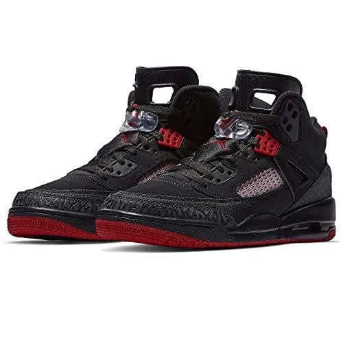 Nike Mens Air Jordan Spizike Basketball Shoes Black/Gym Red-Anthracite 315371-006 Size 11.5