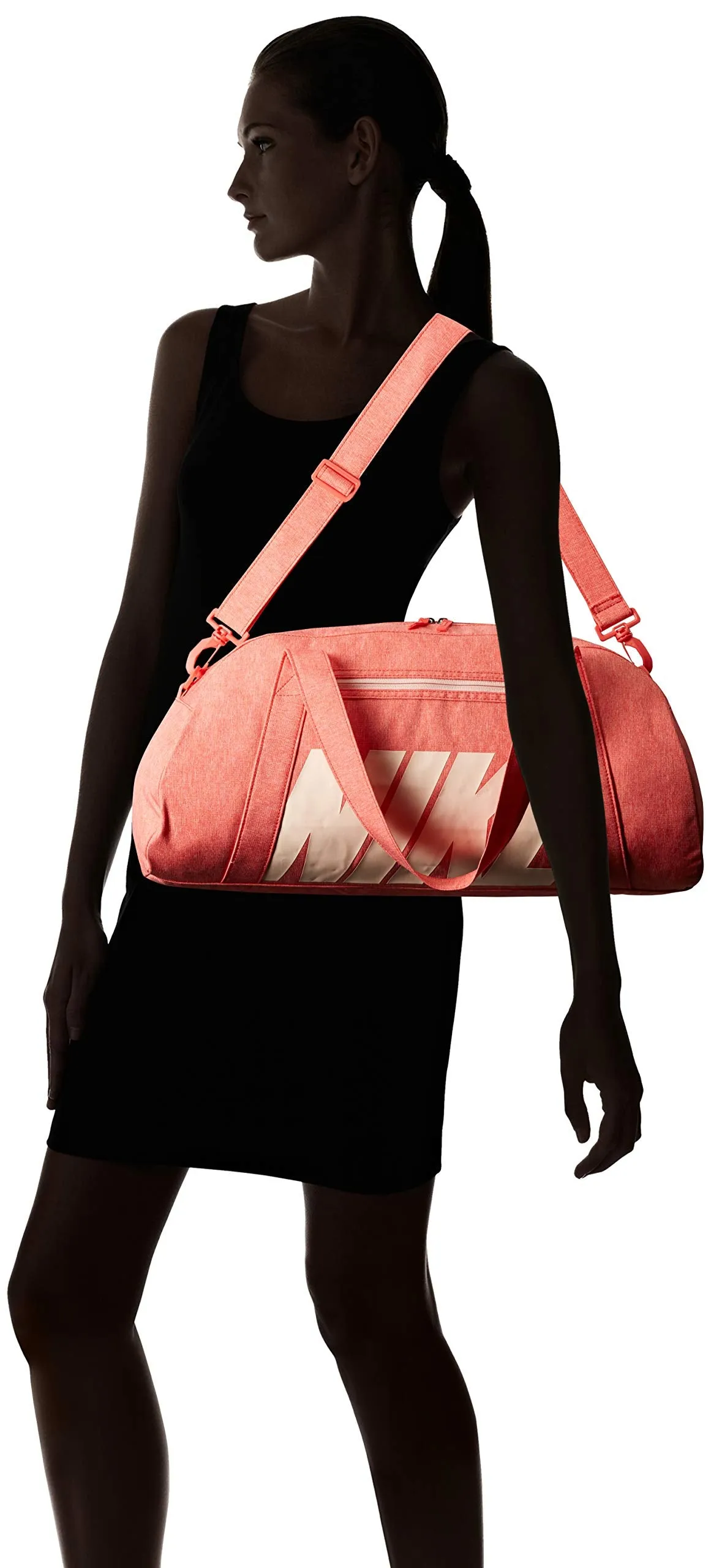 NIKE Women's Gym Club Bag, Ember Glow/Ember Glow/Washed, Misc