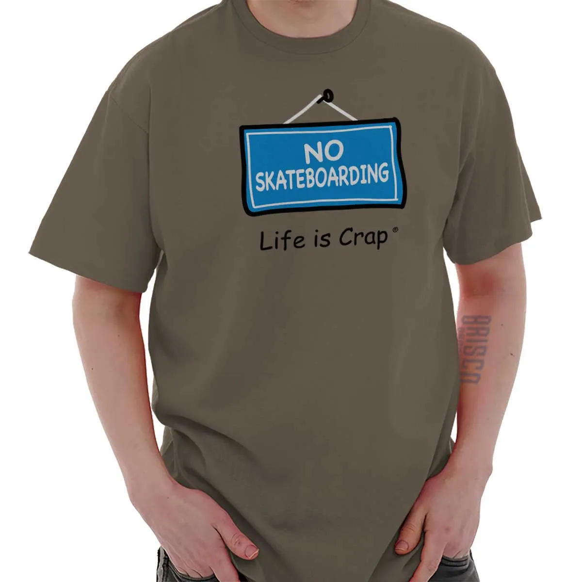 No Skateboarding T-Shirt
