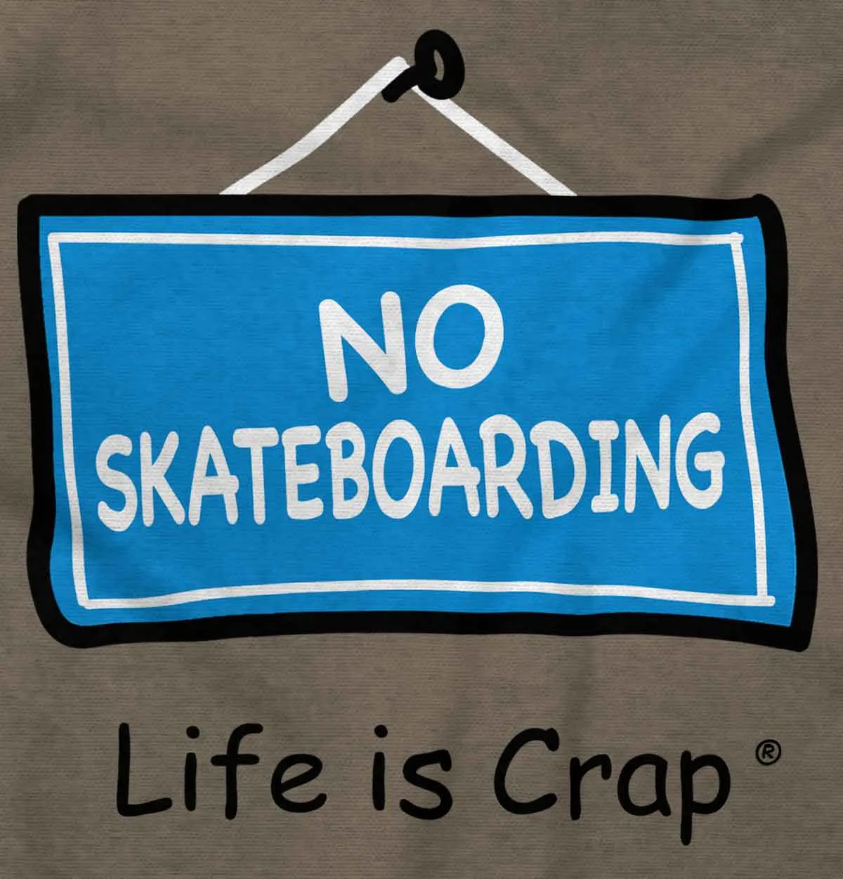 No Skateboarding T-Shirt