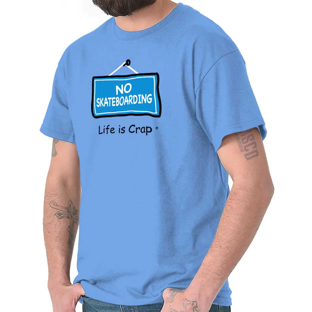 No Skateboarding T-Shirt
