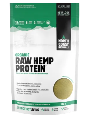 North Coast Naturals Organic Hemp Protein - Unflavoured (340g)