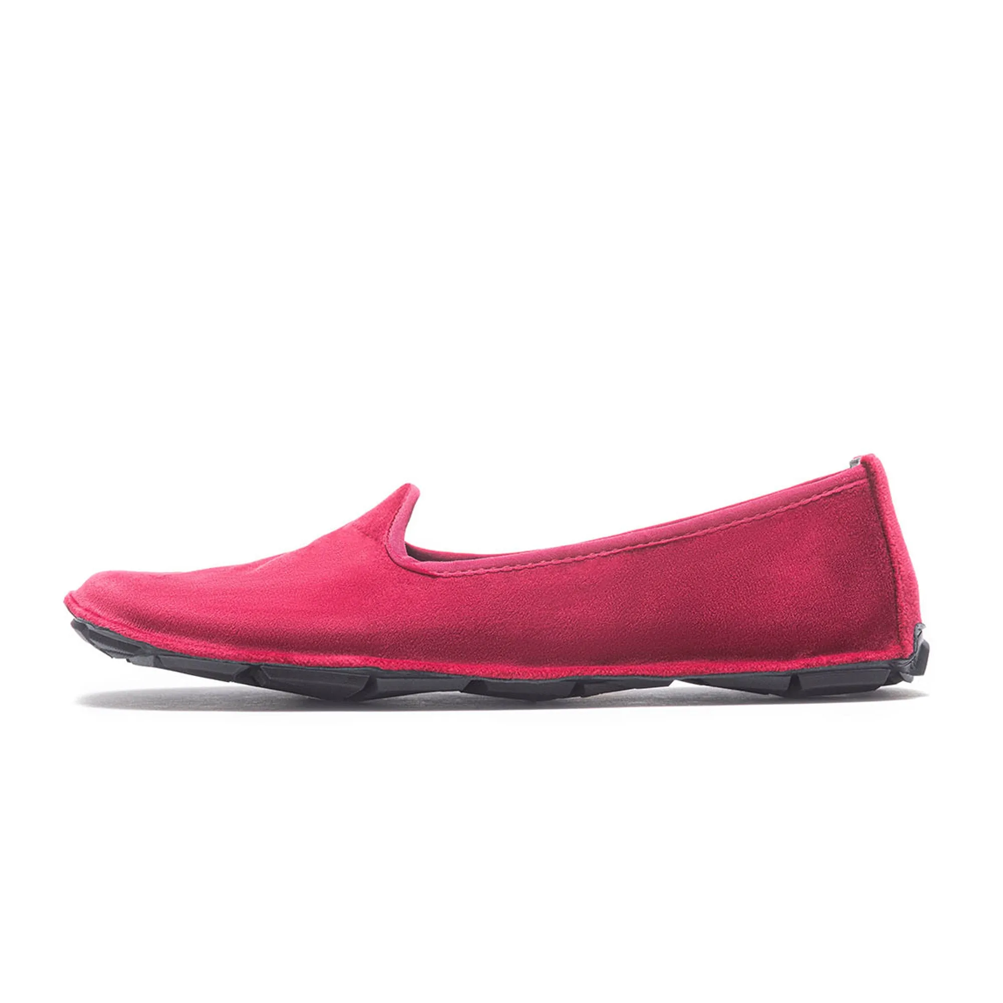 One Quarter Womens Velvet Red