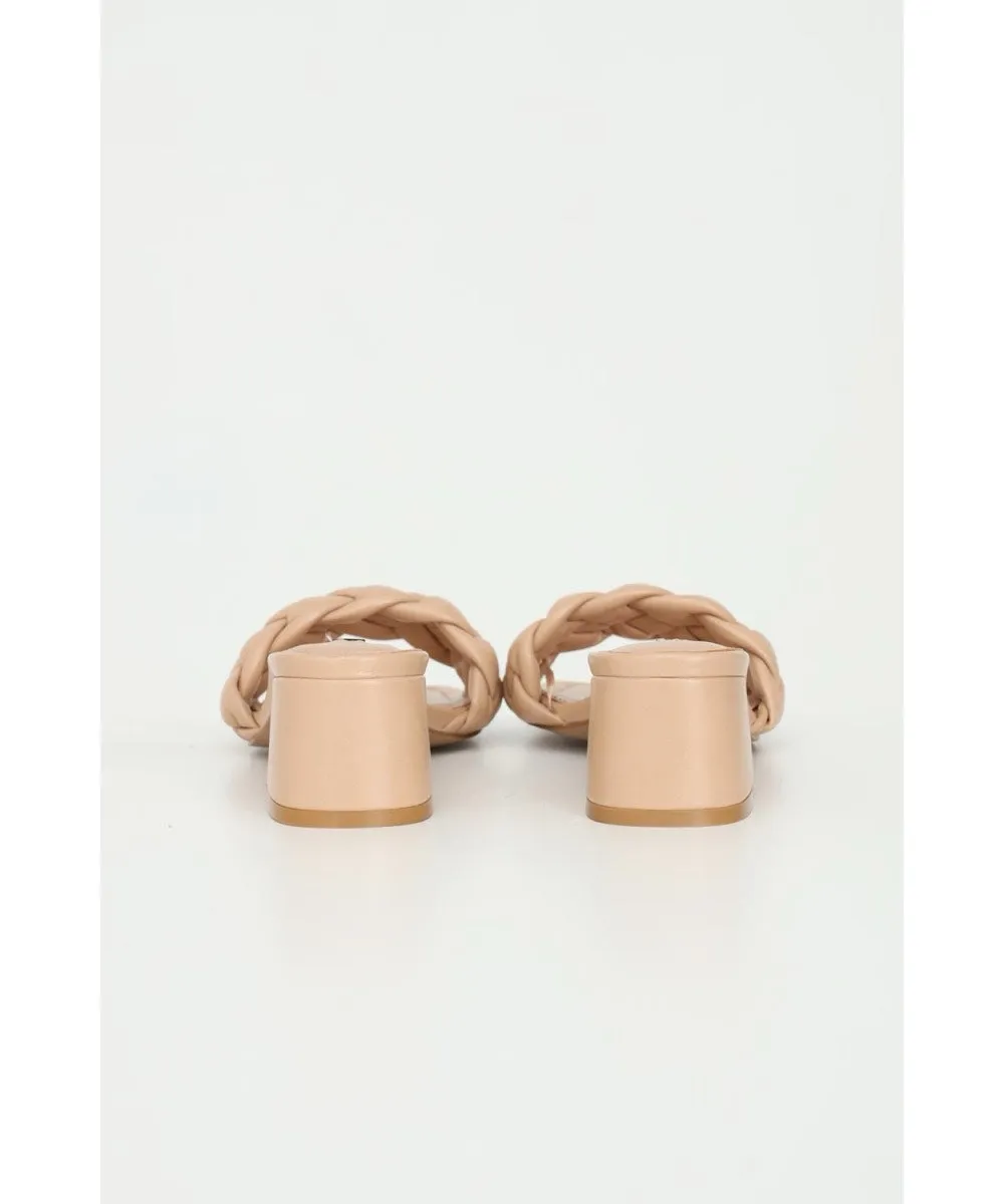 Onlaylin-1 Pu Heeled Slip On - Taupe