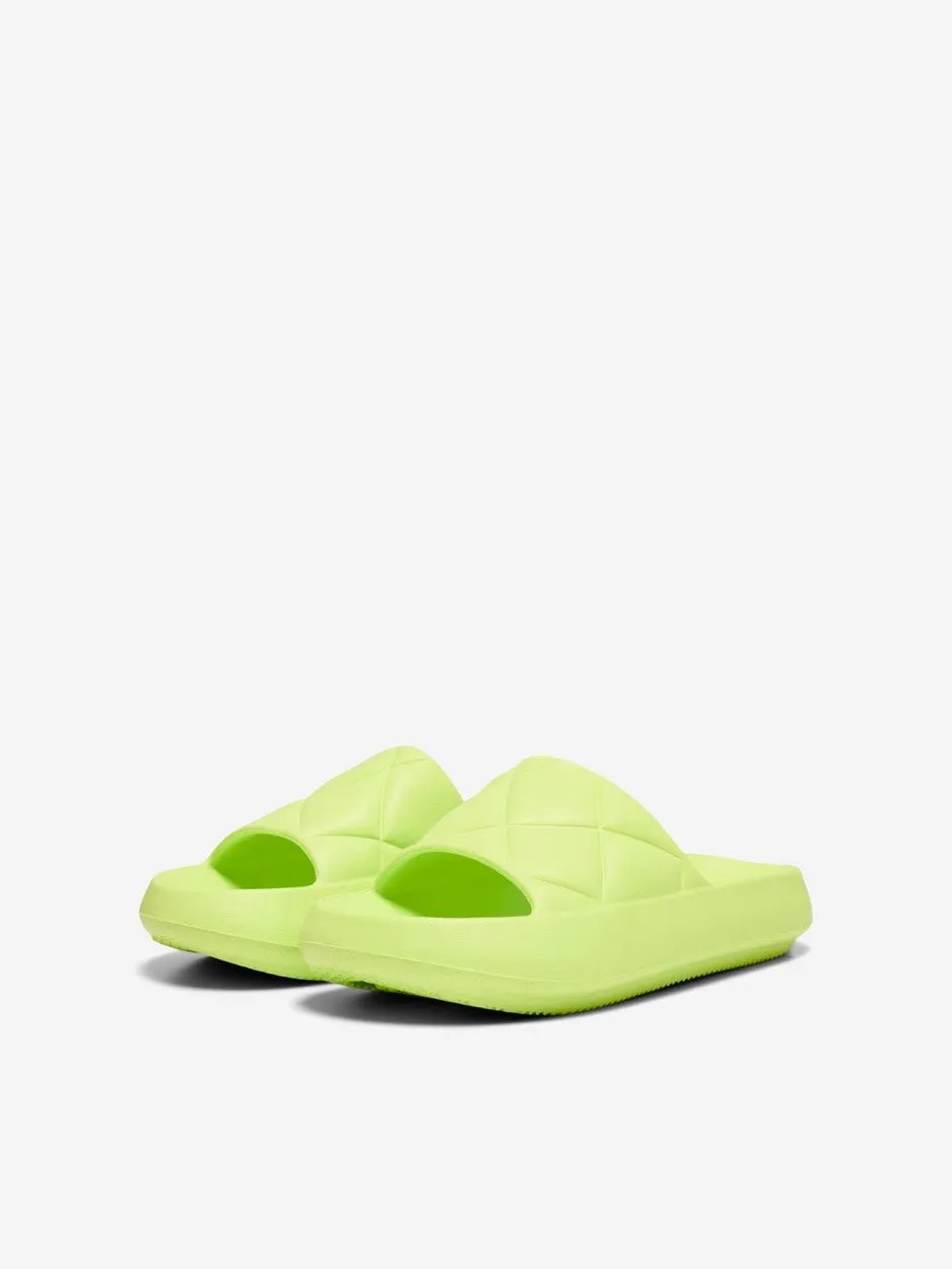 Onlmave-1 Pu Pool Slide Noos - Lime