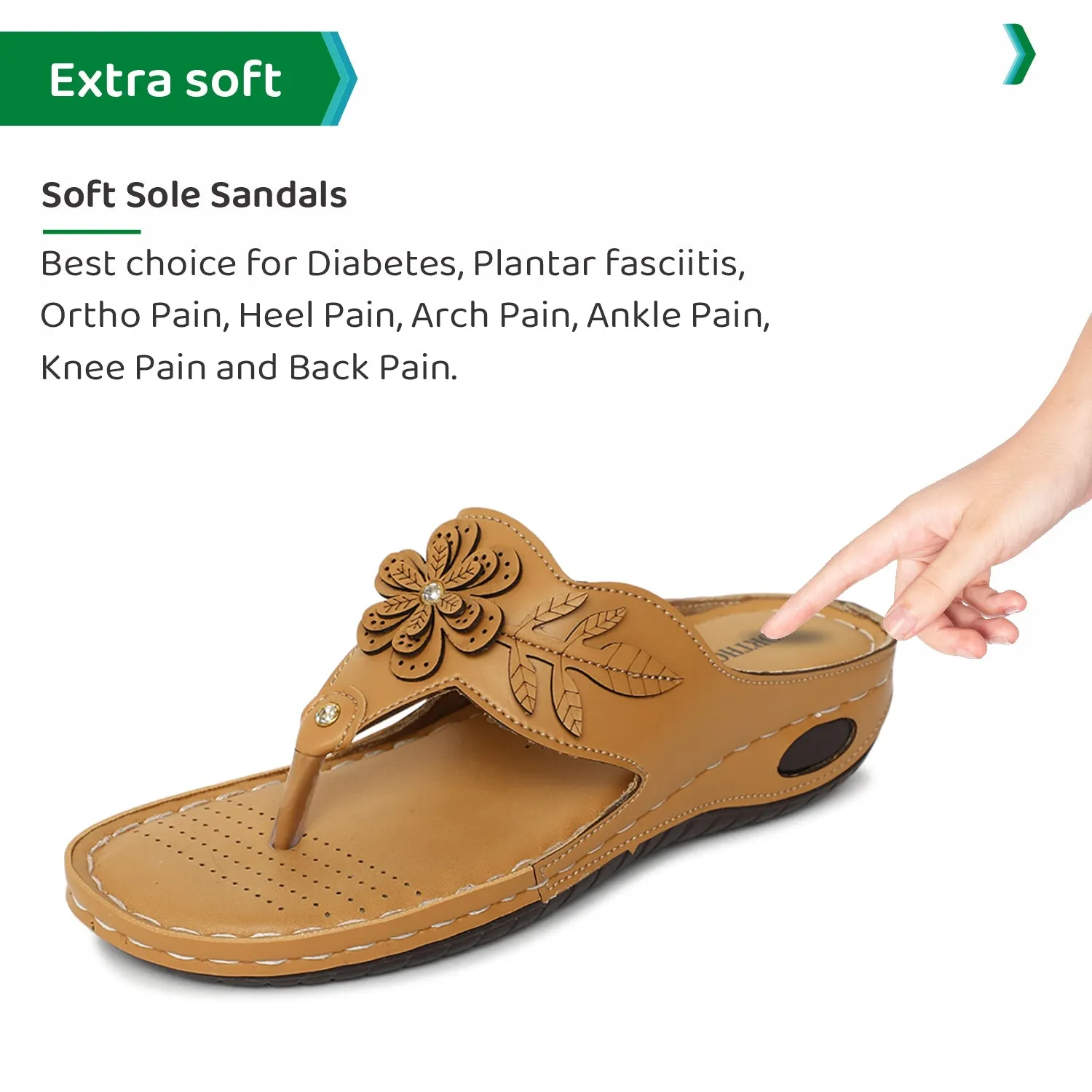 ORTHO JOY doctor Slipper for women | Orthopedic