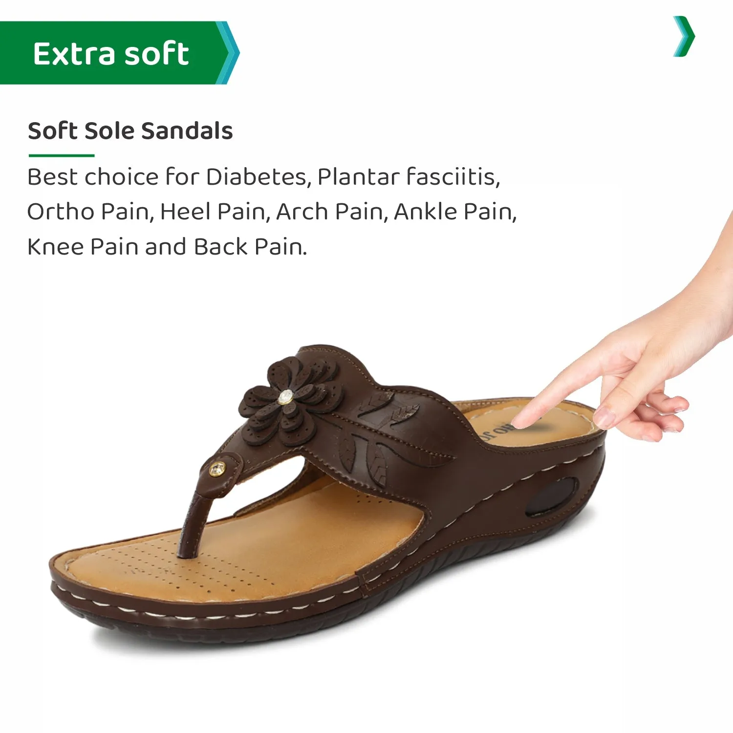 ORTHO JOY doctor Slipper for women | Orthopedic
