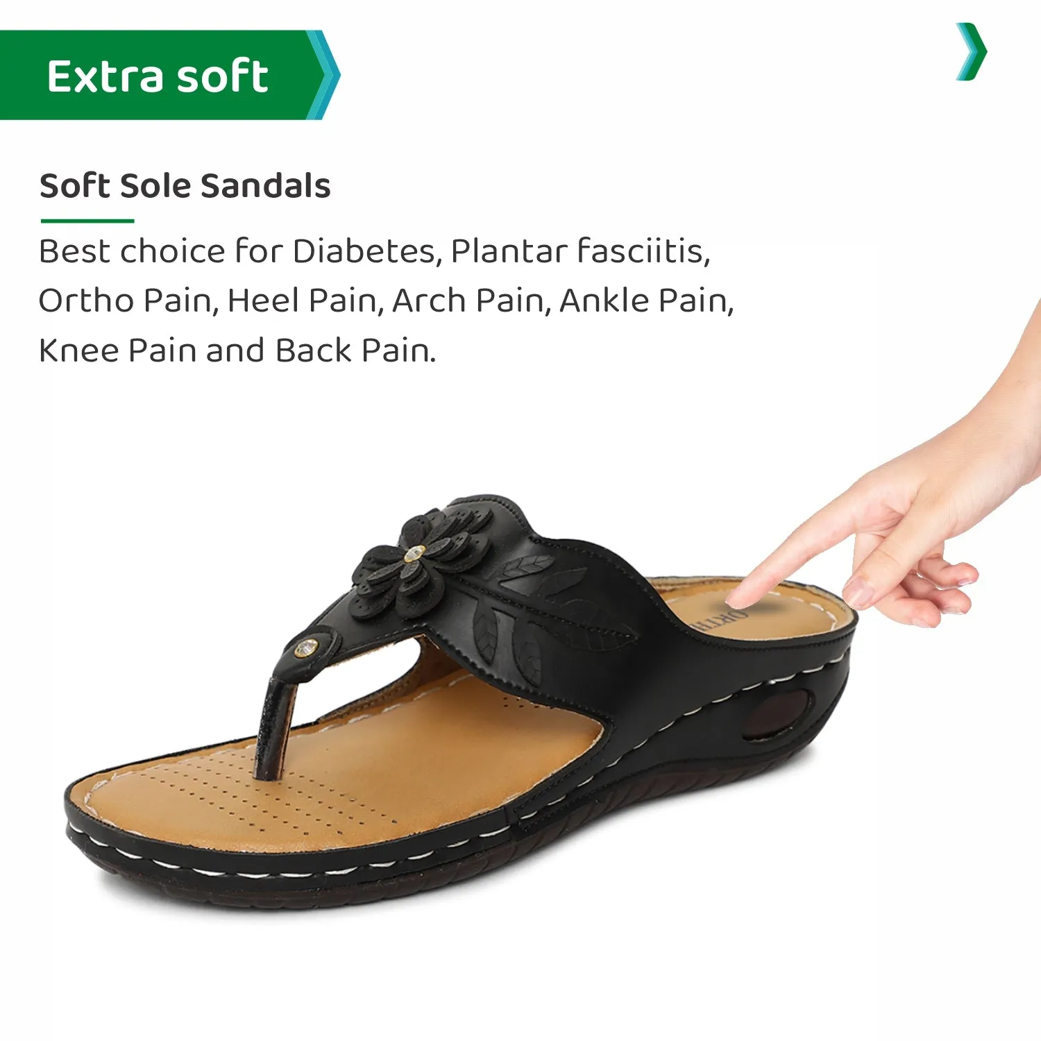 ORTHO JOY doctor Slipper for women | Orthopedic