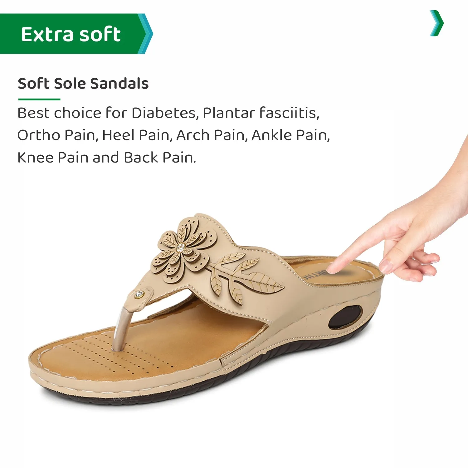 ORTHO JOY doctor Slipper for women | Orthopedic