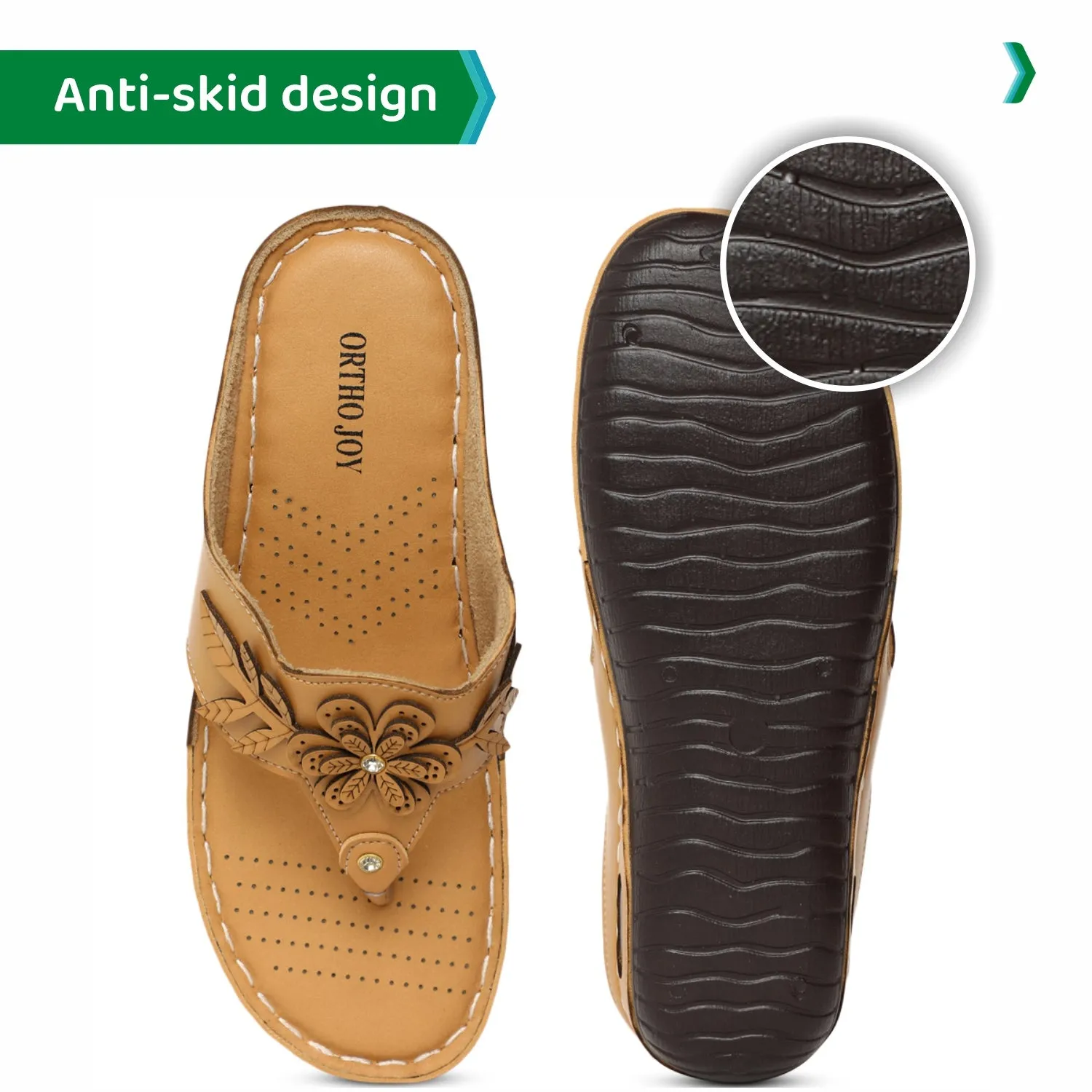 ORTHO JOY doctor Slipper for women | Orthopedic