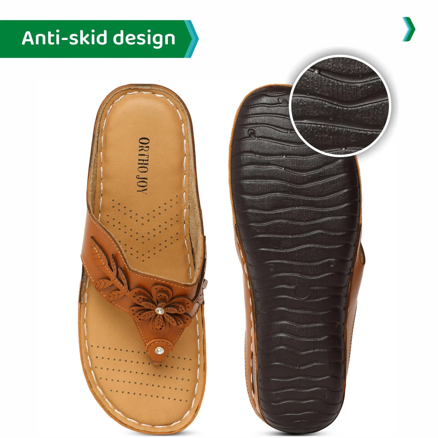 ORTHO JOY doctor Slipper for women | Orthopedic