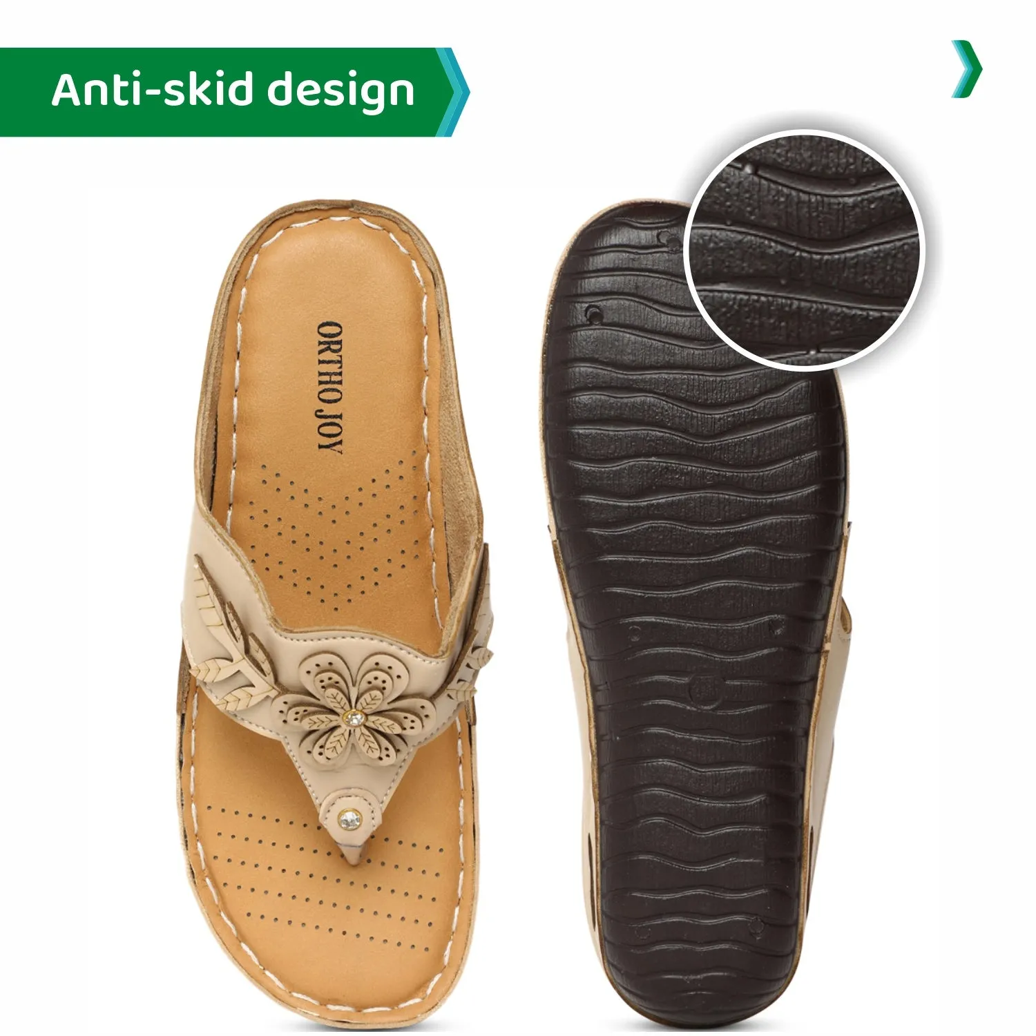 ORTHO JOY doctor Slipper for women | Orthopedic