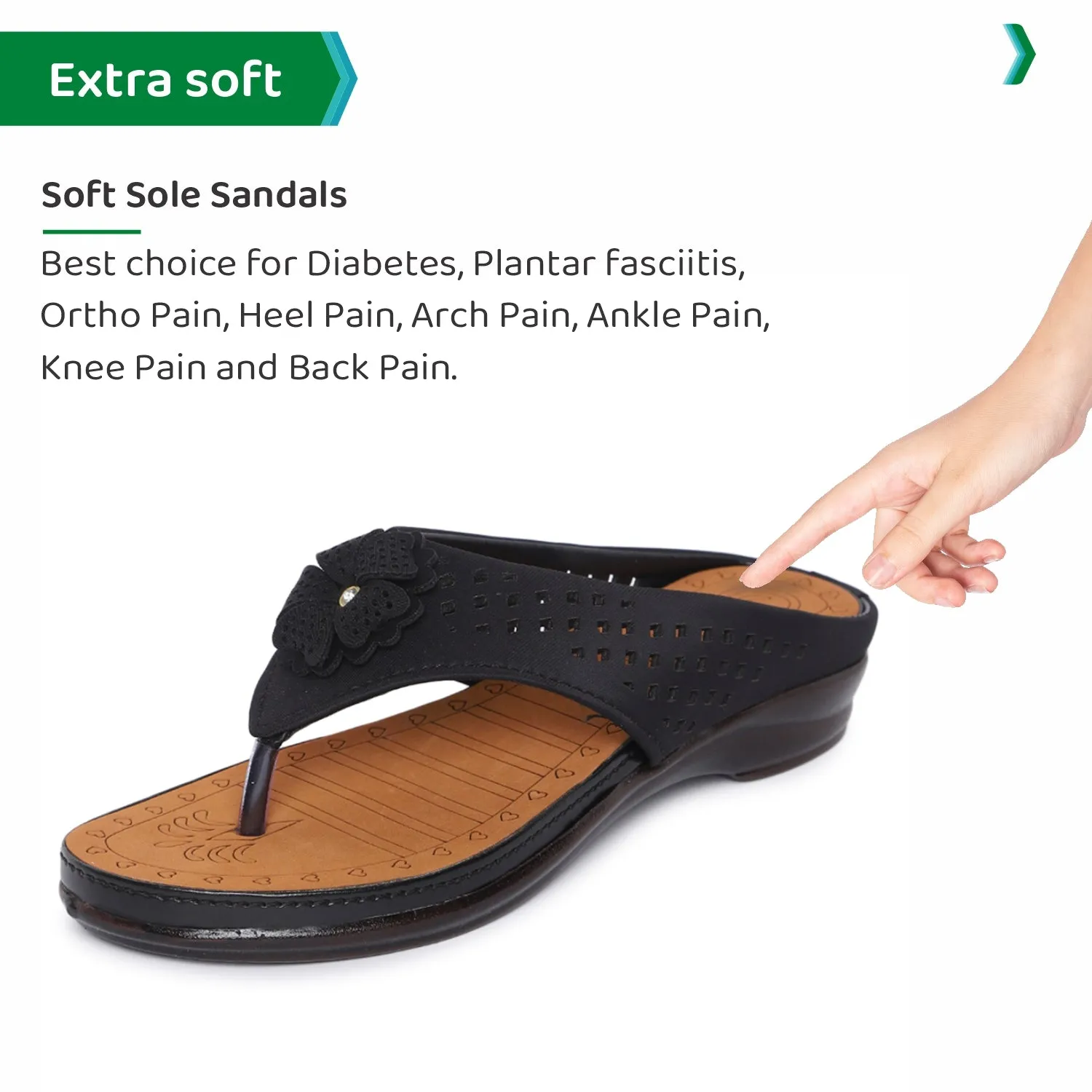 ORTHO JOY Fancy Doctor Slippers