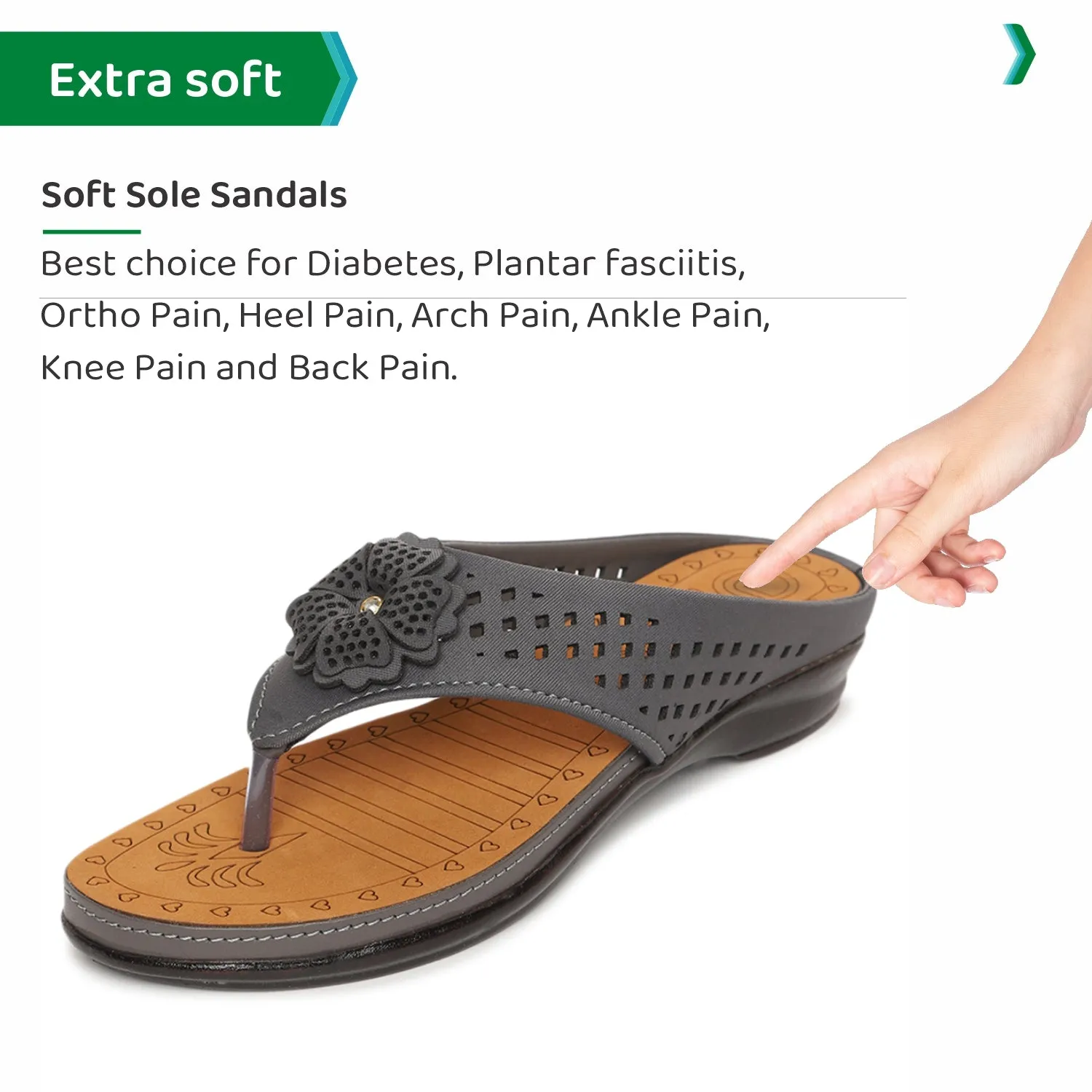ORTHO JOY Fancy Doctor Slippers
