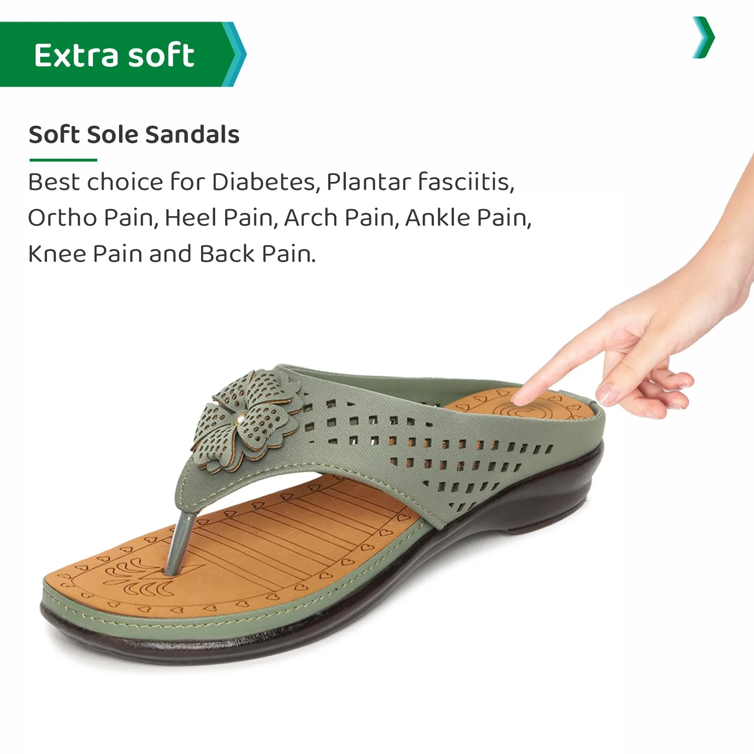 ORTHO JOY Fancy Doctor Slippers