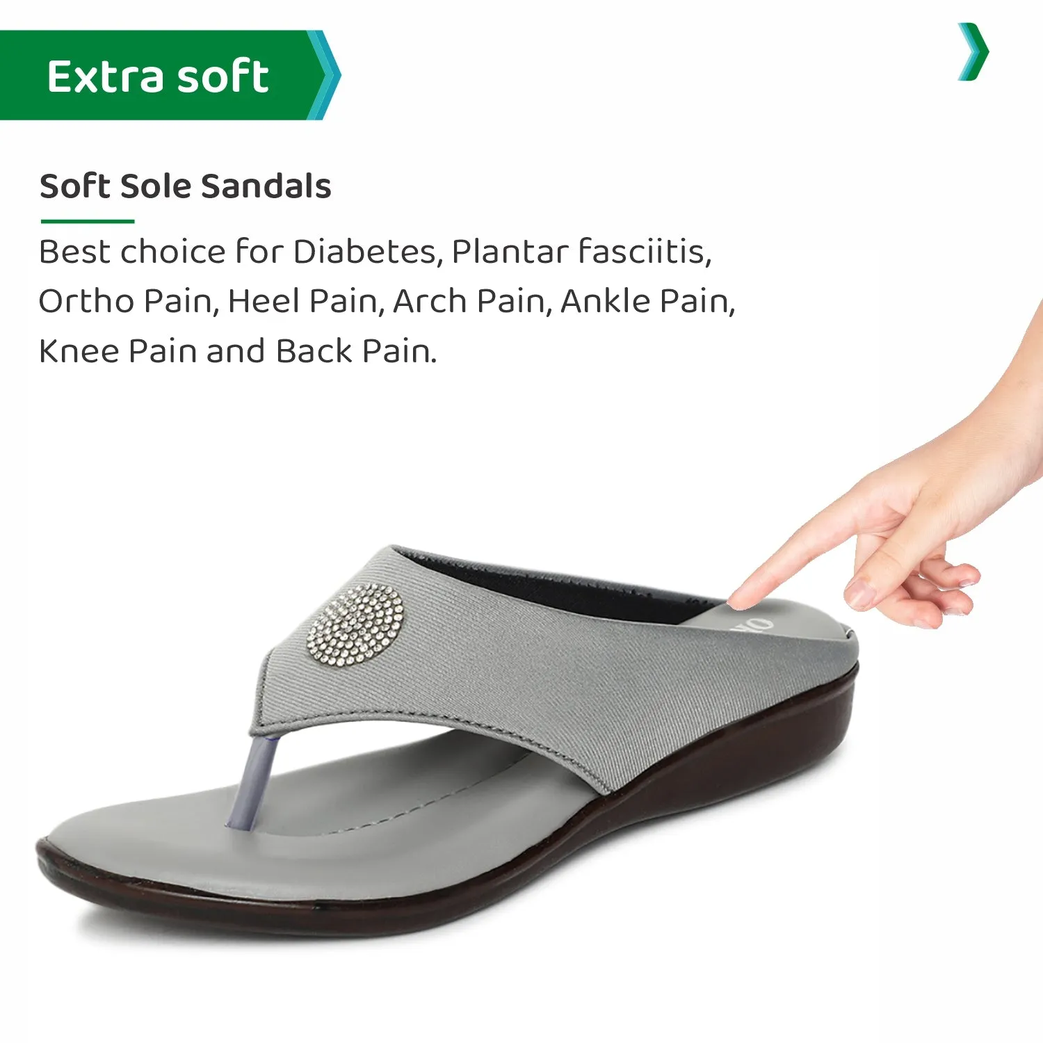 ORTHO JOY Orthopedic Fashionable doctor Slipper