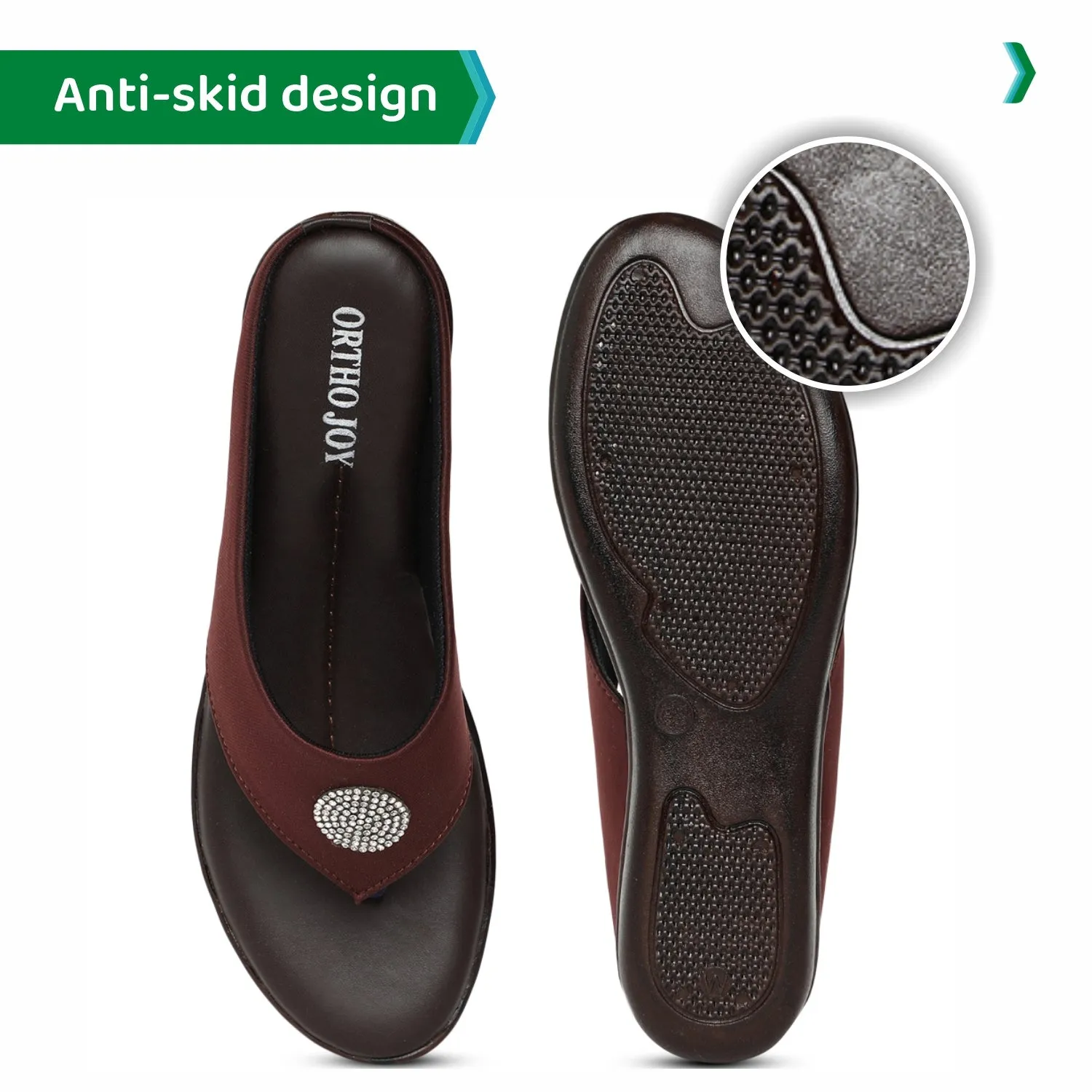 ORTHO JOY Orthopedic Fashionable doctor Slipper