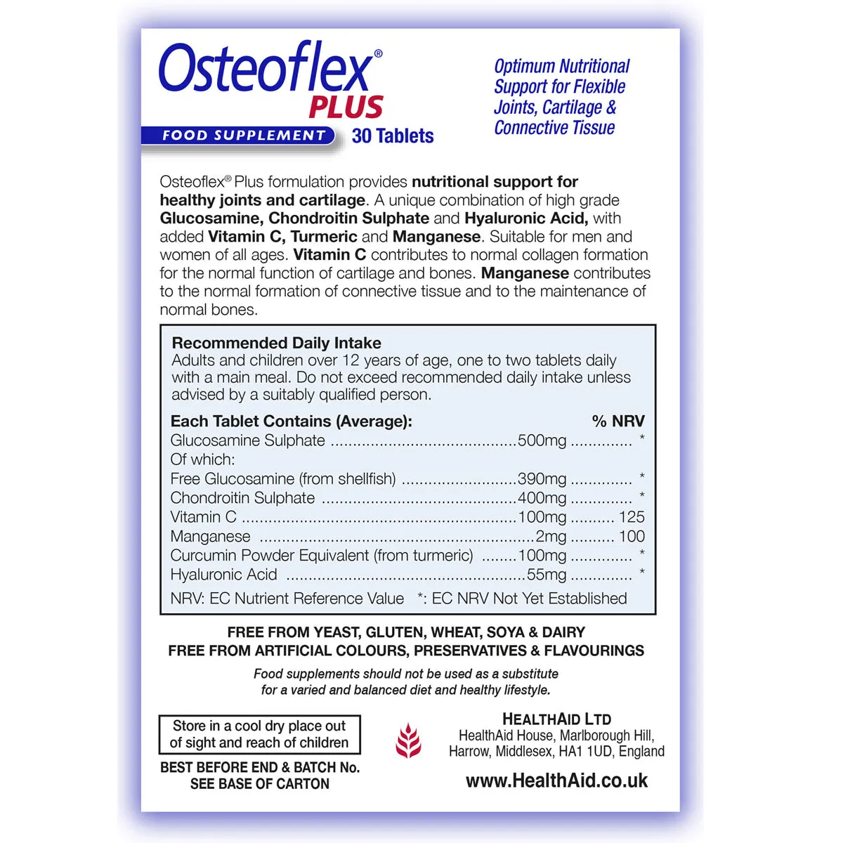 Osteoflex® Plus Tablets