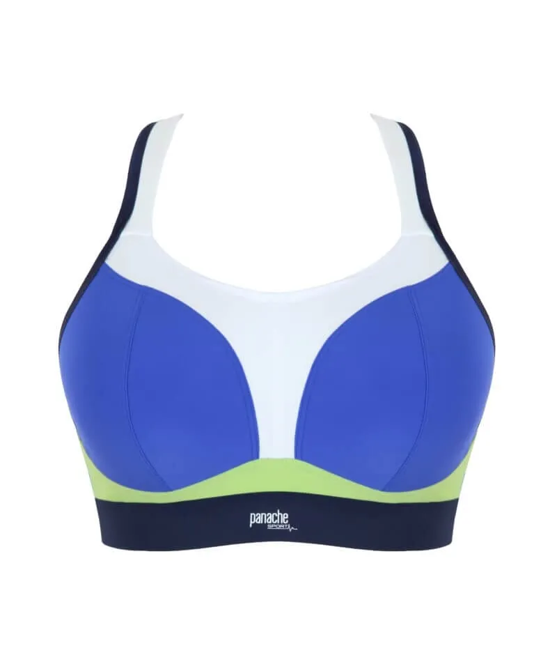 Panache Sport Boundless Wire-free Sports Bra - Blue