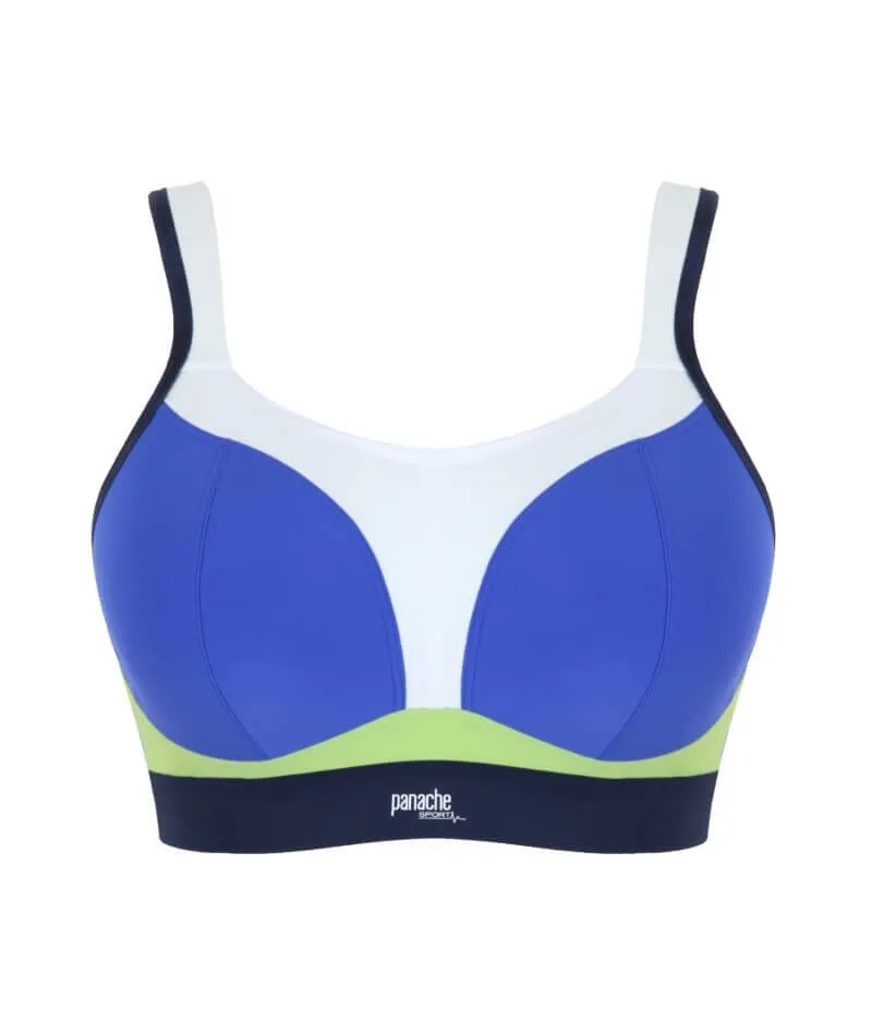 Panache Sport Boundless Wire-free Sports Bra - Blue