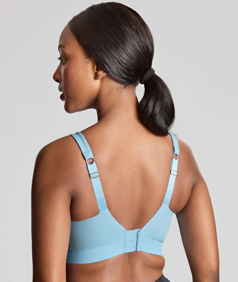 Panache Sport Endurance Ultra Perform Non Padded Underwire Sports Bra - Sky Blue