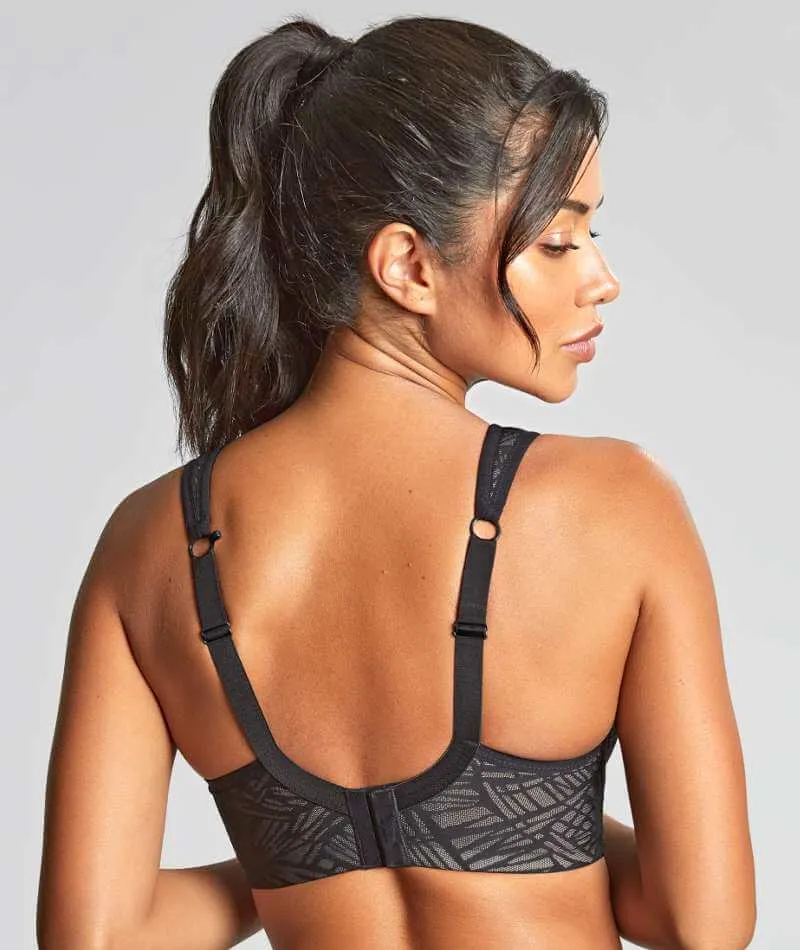 Panache Sport Power Underwired Sports Bra - Black/Chalk