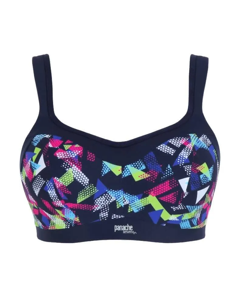 Panache Sport Power Underwired Sports Bra - Graphic Print