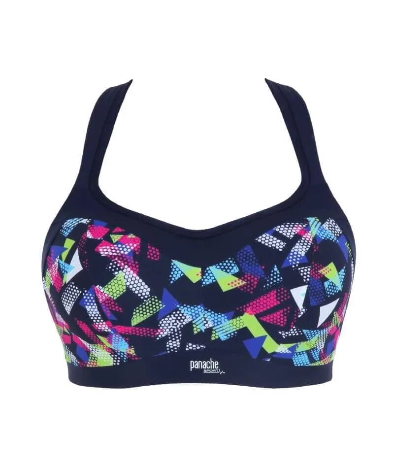 Panache Sport Power Underwired Sports Bra - Graphic Print