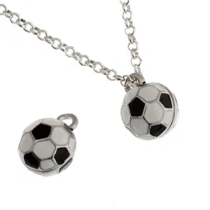 Pendant - Large Full Soccer Ball Lead Free / Nickel Free